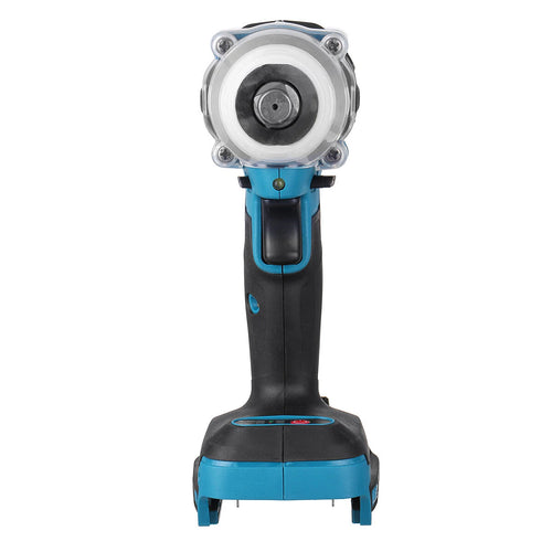 Clé à chocs sans fil Drillpro 18V 0-3200 tr/min avec moteur sans balais et lumière LED, clé électrique adaptée pour Makita DTW285Z