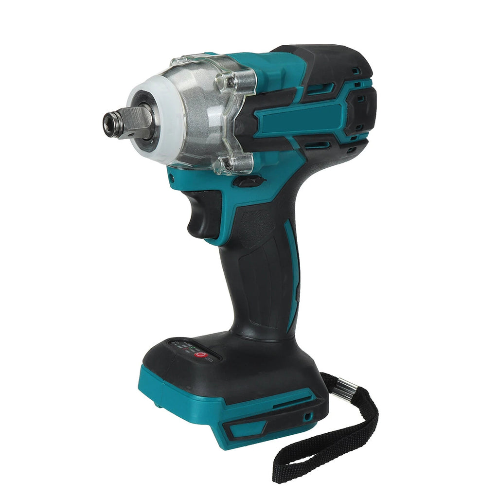 Kit combinato di strumenti multifunzionali Drillpro con chiave elettrica da 800N.m, smerigliatrice angolare da 125 mm, trapano elettrico ad alta velocità e martello rotativo a quattro funzioni