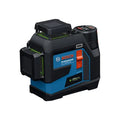 Genuino per BOSCH GLL90-33XG GLL100-33CG Livello laser verde Alta precisione ±0,3 mm/m Protezione IP65 Raggio di 27m Alimentazione flessibile Solo 100-33CG Controllo Bluetooth Fascio verde Strumento professionale Versione in inglese
